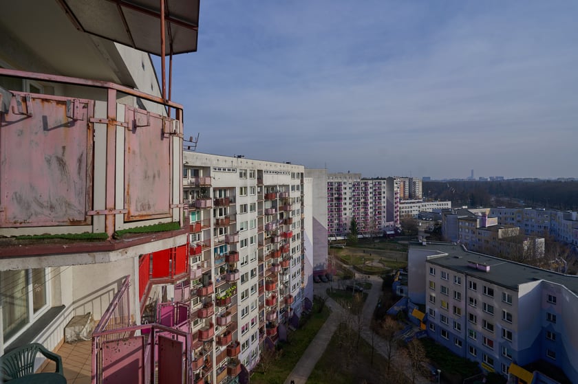 Osiedle Kozanów z lotu ptaka