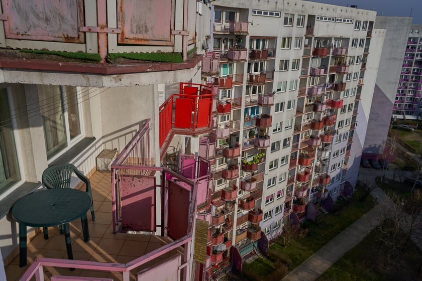 Osiedle Kozanów z lotu ptaka