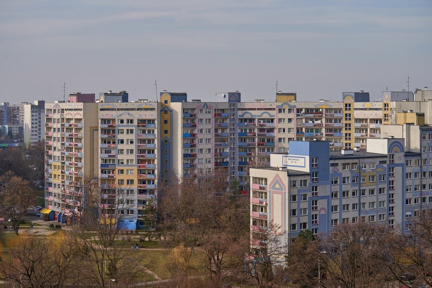 Osiedle Kozanów z lotu ptaka