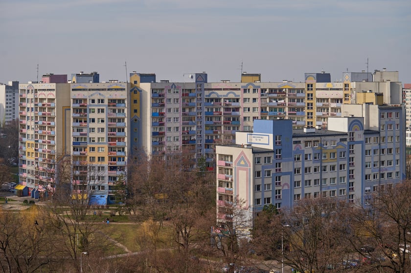 Osiedle Kozanów z lotu ptaka