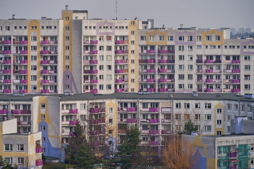 Osiedle Kozanów z lotu ptaka