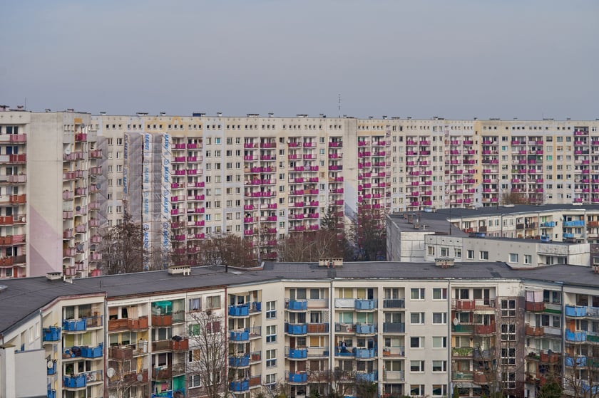 Osiedle Kozanów z lotu ptaka