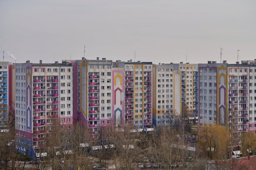 Osiedle Kozanów z lotu ptaka