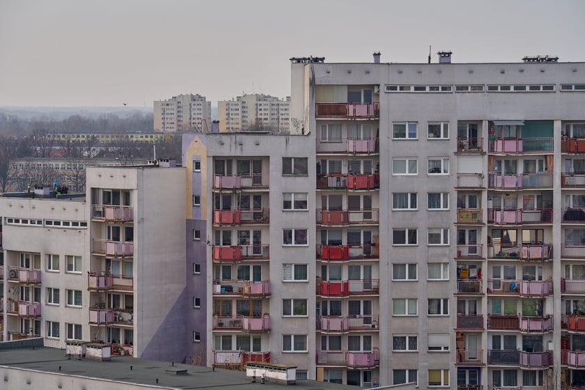 Osiedle Kozanów z lotu ptaka