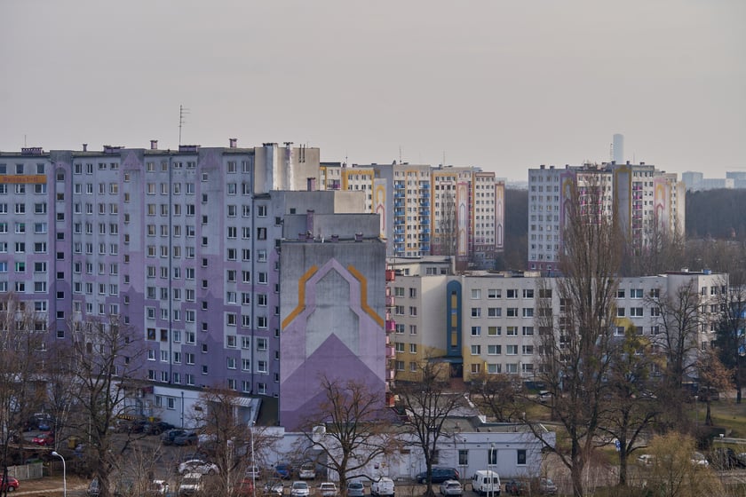 Osiedle Kozanów z lotu ptaka