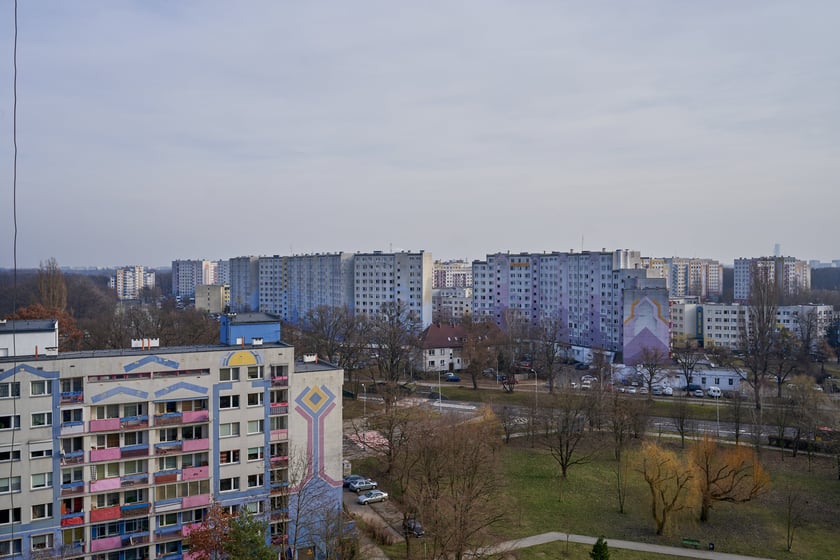 Osiedle Kozanów z lotu ptaka