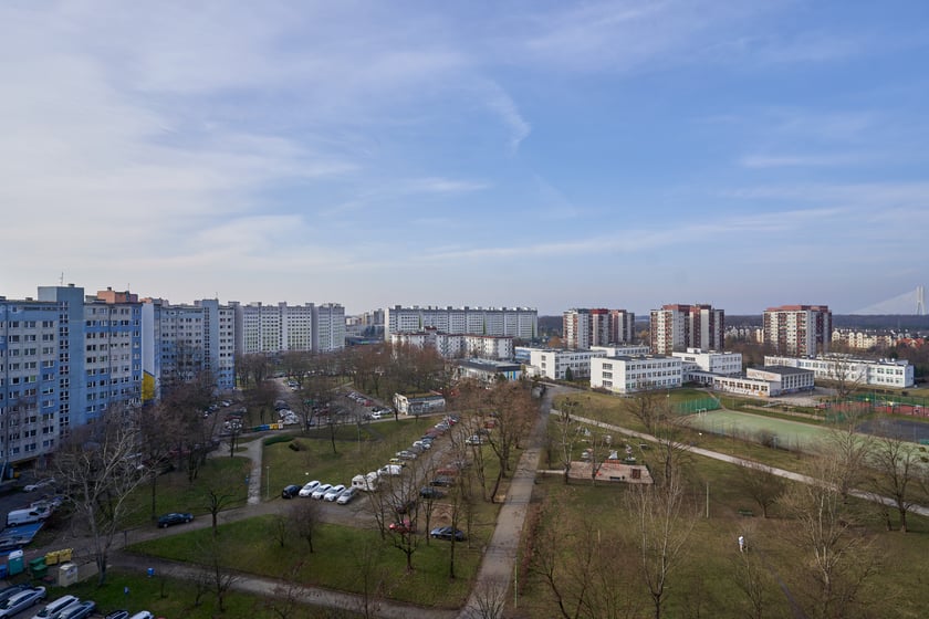 Osiedle Kozanów z lotu ptaka