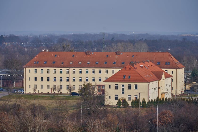 Osiedle Kozanów z lotu ptaka