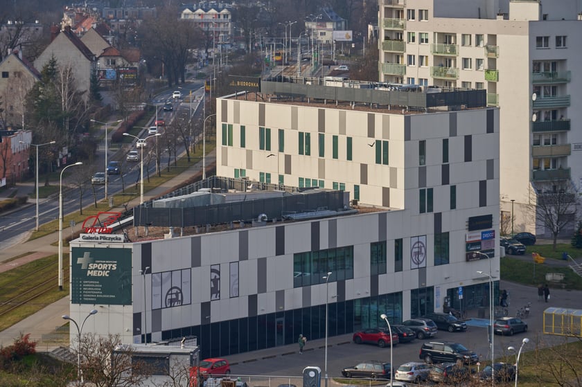 Osiedle Kozanów z lotu ptaka