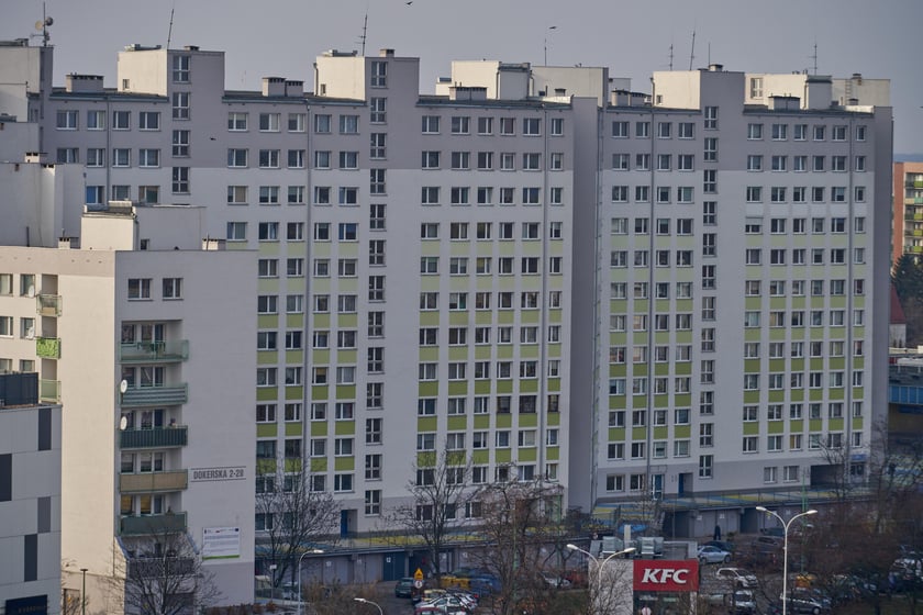 Osiedle Kozanów z lotu ptaka