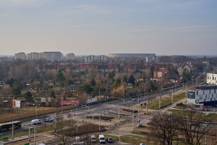 Osiedle Kozanów z lotu ptaka