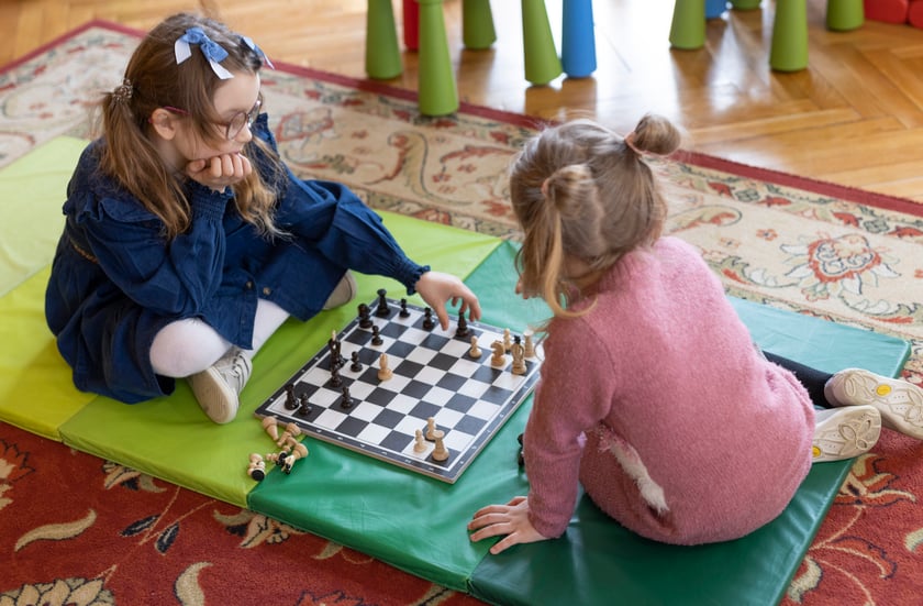Turniej szachowy w Przedszkolu nr 99 we Wrocławiu