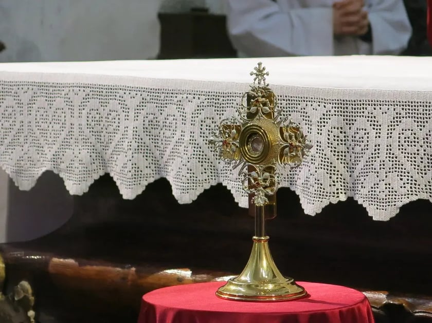 Relikwiarz z kościoła św. Wacława