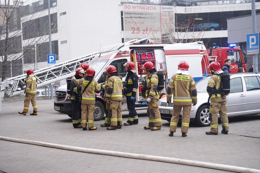 Pożar w kamienicy przy ul. Kościuszki