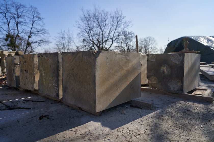Remont Wzgórza Partyzantów w lutym 2023