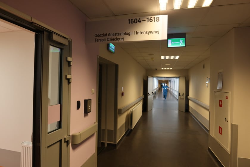 Nowy Oddział Anestezjologii i Intensywnej Terapii Dziecięcej w szpitalu im. Marciniaka we Wrocławiu