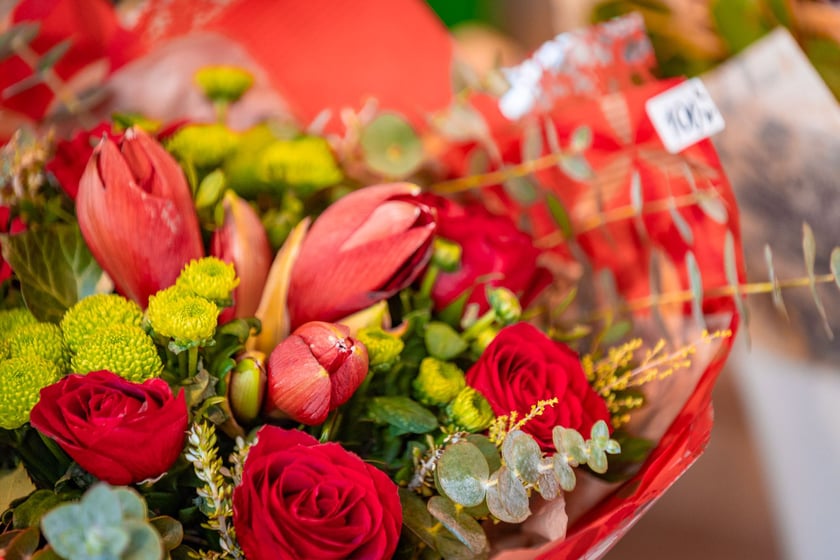 Hala Targowa i plac Solny gotowe na Walentynki - 12.02.2025 r.