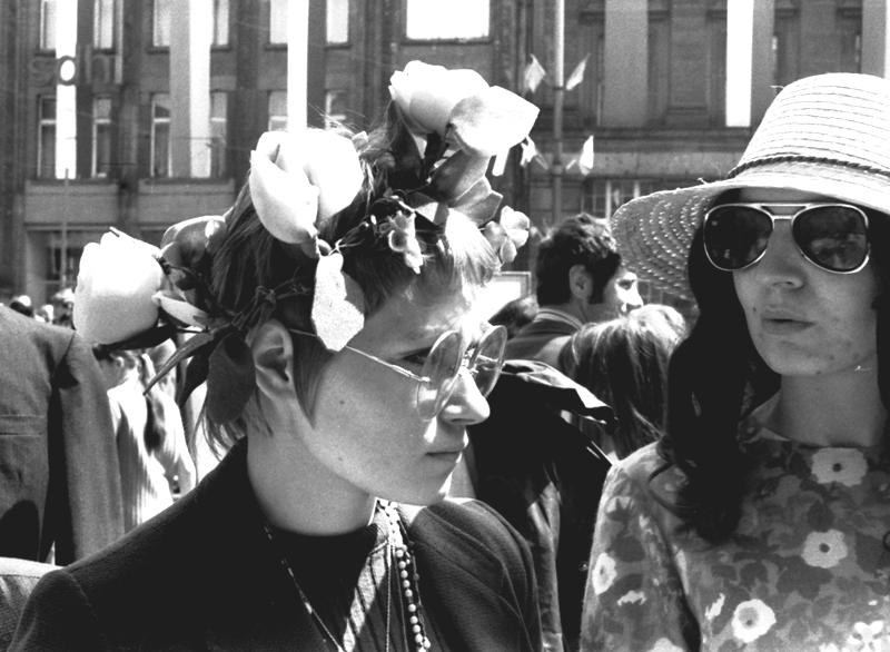 Na zdjęciu: zabawa student&oacute;w podczas juwenali&oacute;w z 1971 roku