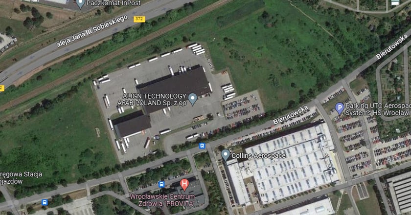 Bierutowska - firma Alig Technology Afab Poland żłożyła wniosek o rozbi&oacute;rkę istniejącego obiektu z zamiarem budowy ekranu akustycznego oraz przybody cześci ogrodzenia.