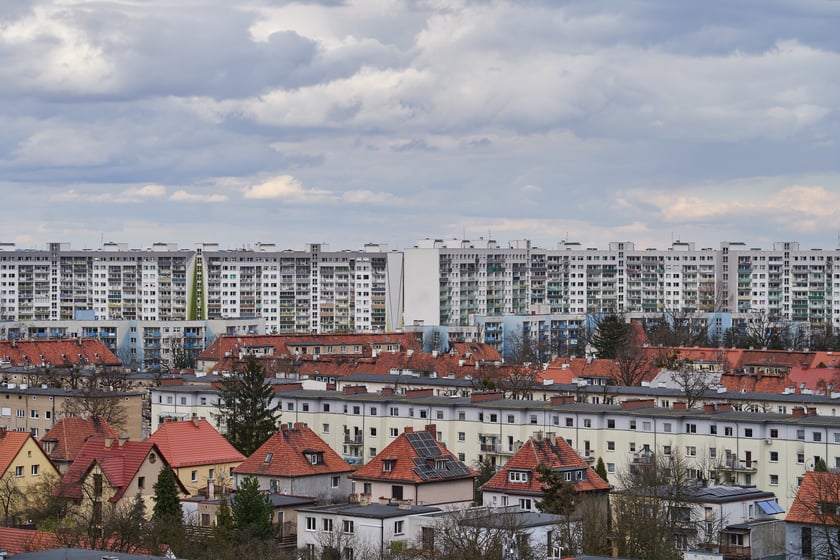 Pilczyce z lotu ptaka