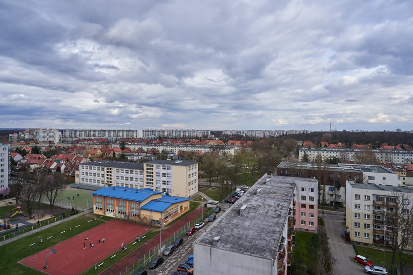 Pilczyce z lotu ptaka
