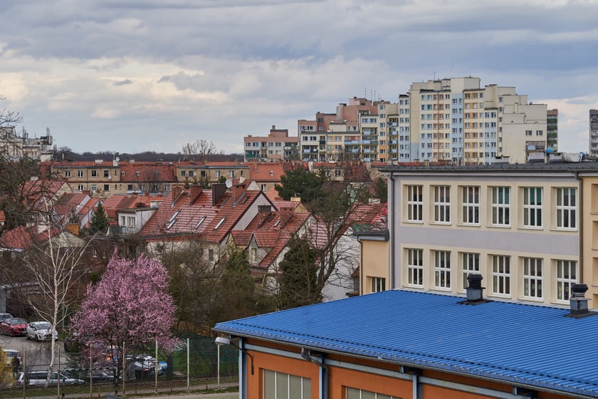 Pilczyce z lotu ptaka