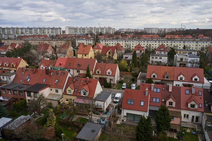 Pilczyce z lotu ptaka
