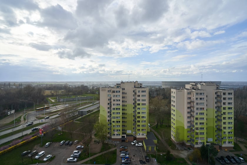 Pilczyce z lotu ptaka