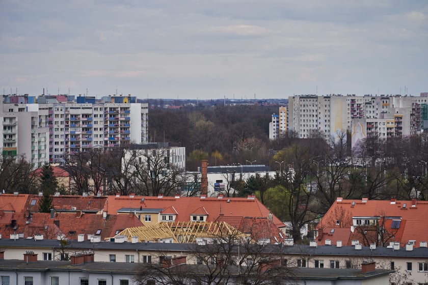 Pilczyce z lotu ptaka