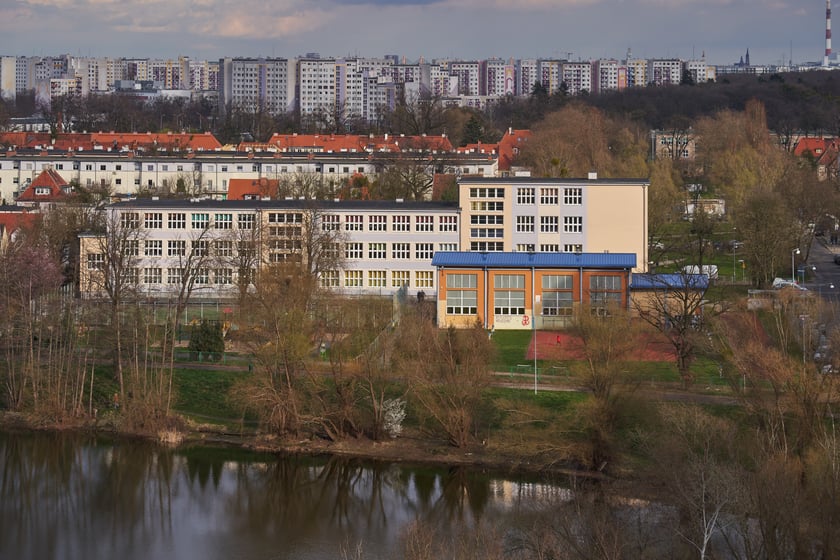 Pilczyce z lotu ptaka