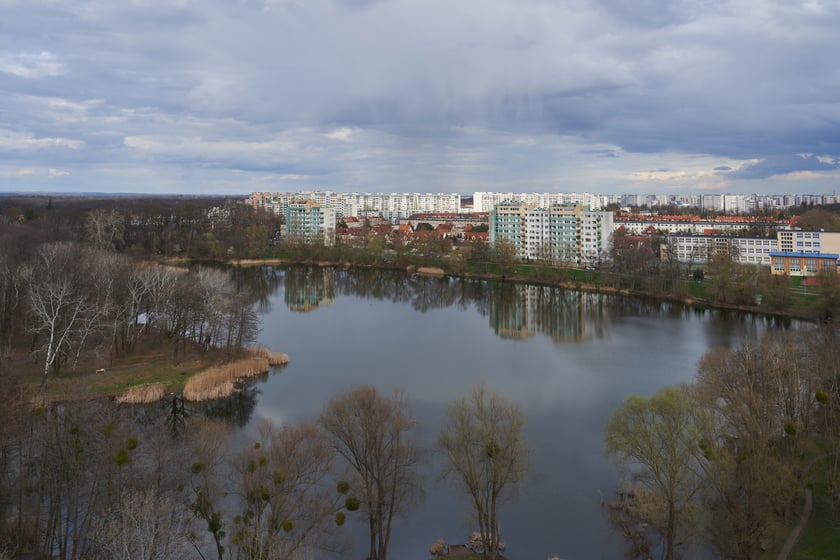 Pilczyce z lotu ptaka