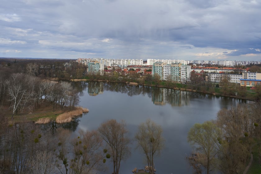 Pilczyce z lotu ptaka