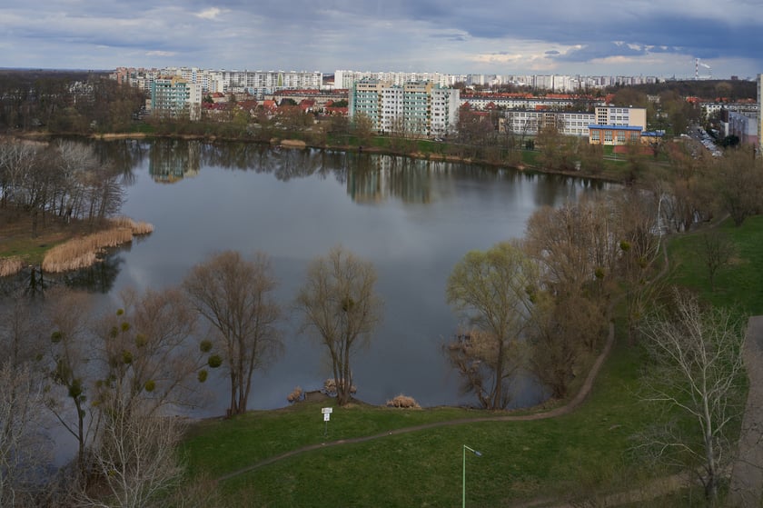 Pilczyce z lotu ptaka