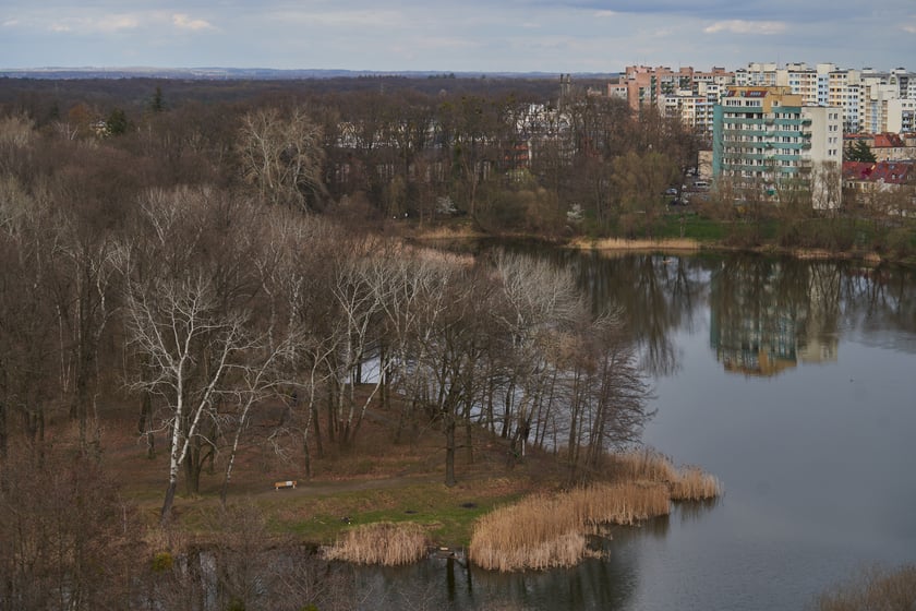 Pilczyce z lotu ptaka