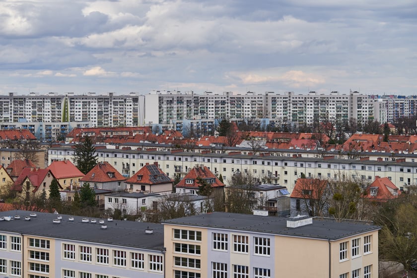 Pilczyce z lotu ptaka