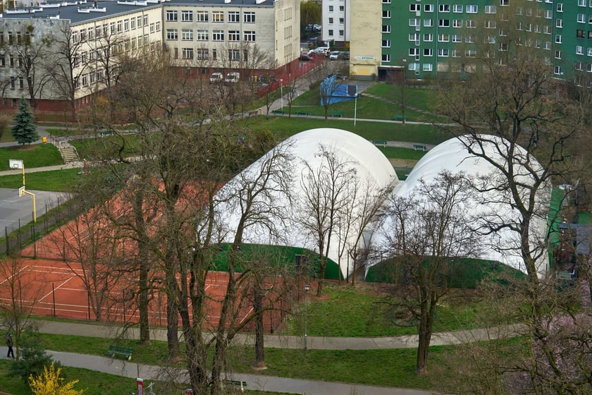 Panorama wrocławskiej Różanki