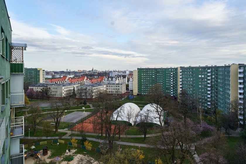 Panorama wrocławskiej Różanki