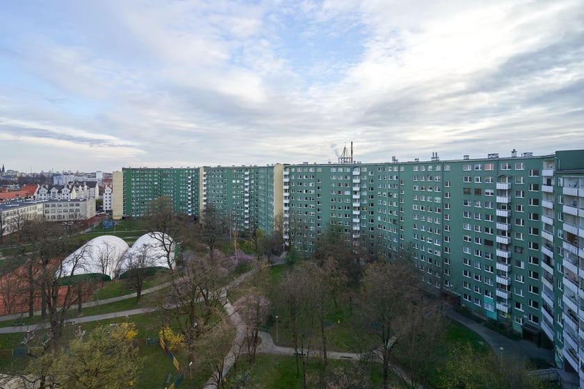 Panorama wrocławskiej Różanki