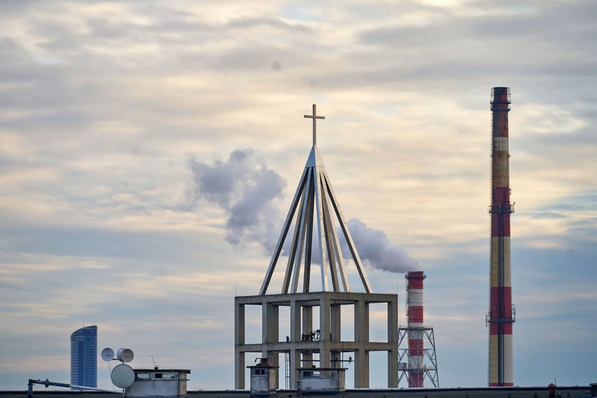 Panorama wrocławskiej Różanki