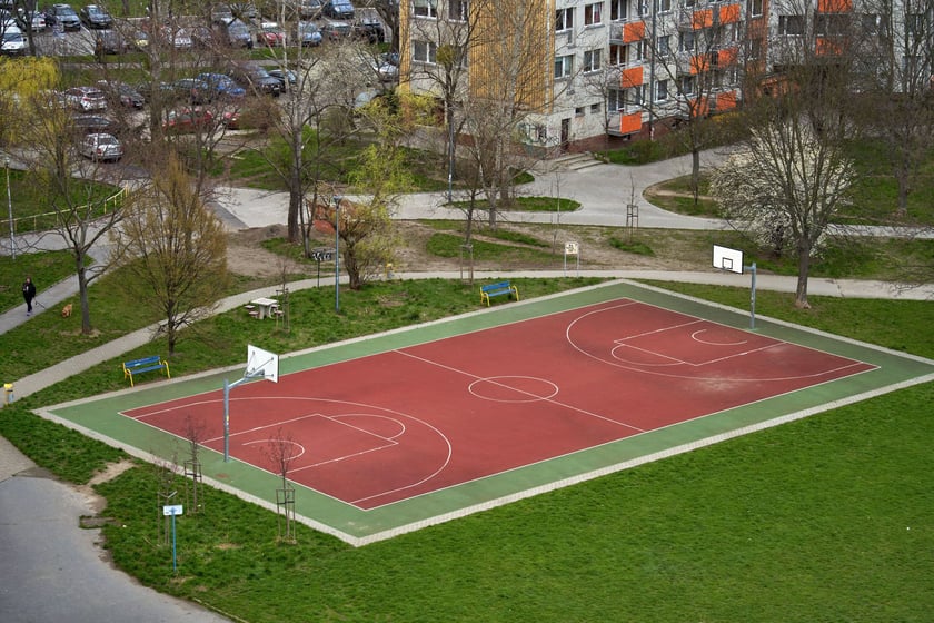 Panorama wrocławskiej Różanki