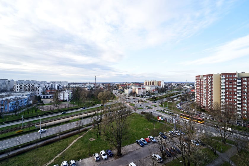 Panorama wrocławskiej Różanki