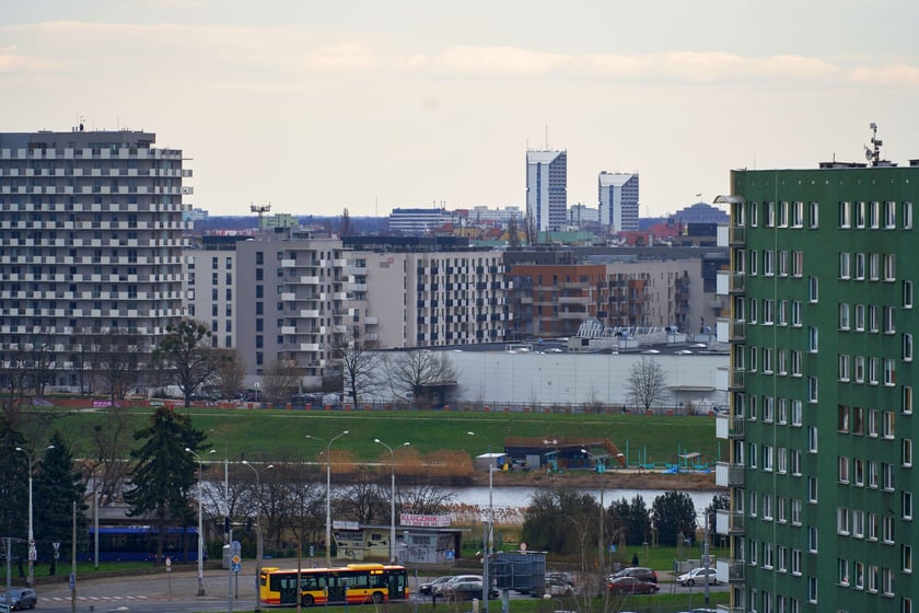 Panorama wrocławskiej Różanki
