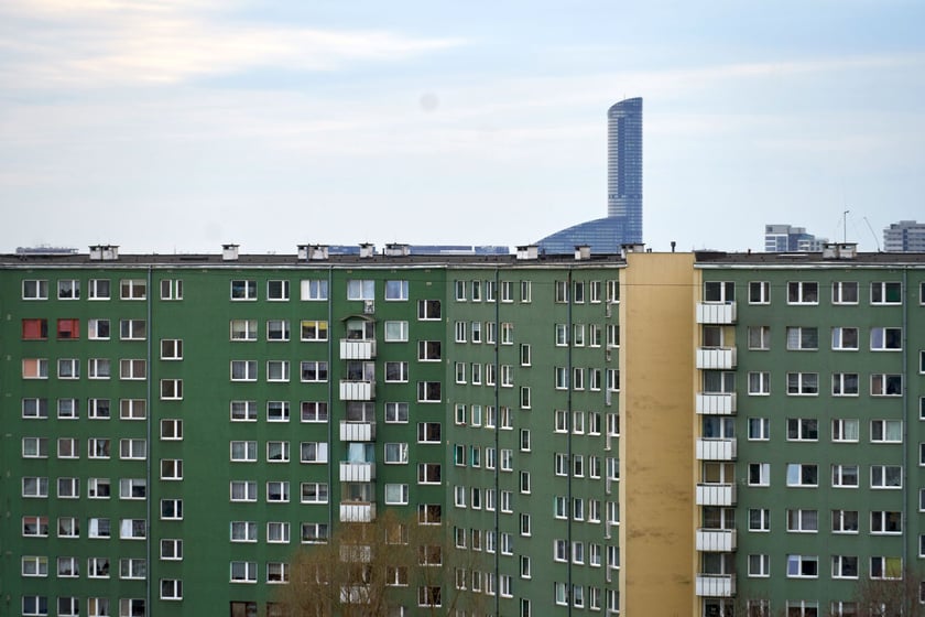 Panorama wrocławskiej Różanki