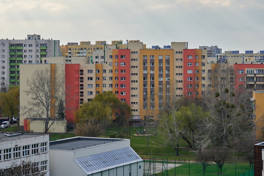 Panorama Gądowa Małego, wrocławskiego osiedla
