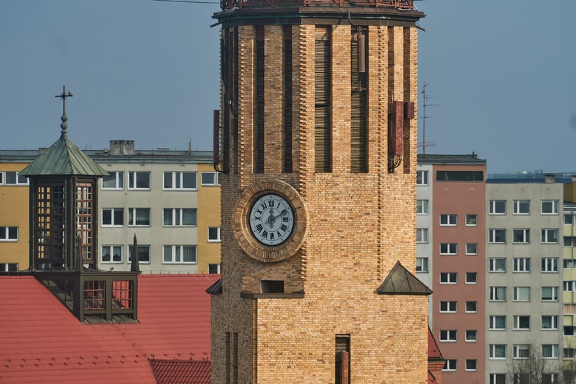 Panorama Gądowa Małego, wrocławskiego osiedla
