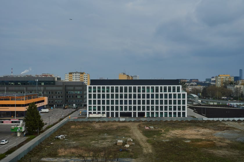 Panorama Gądowa Małego, wrocławskiego osiedla