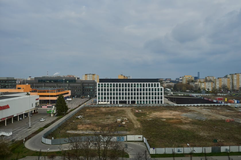 Panorama Gądowa Małego, wrocławskiego osiedla