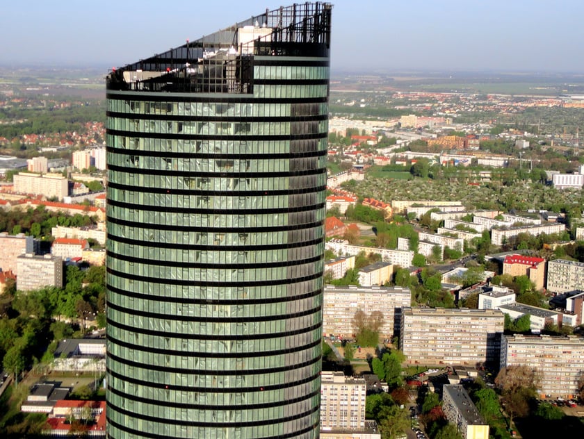 Wrocław z drona