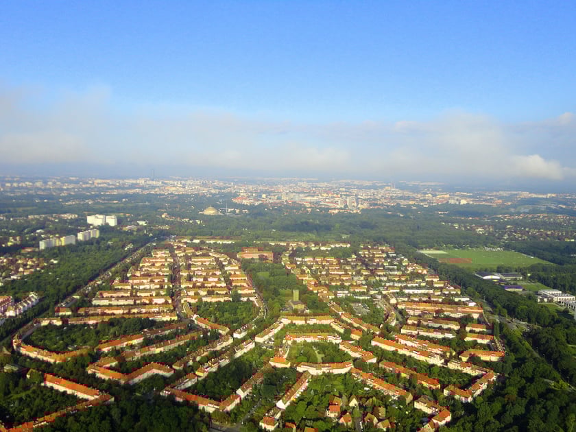 Wrocław z drona