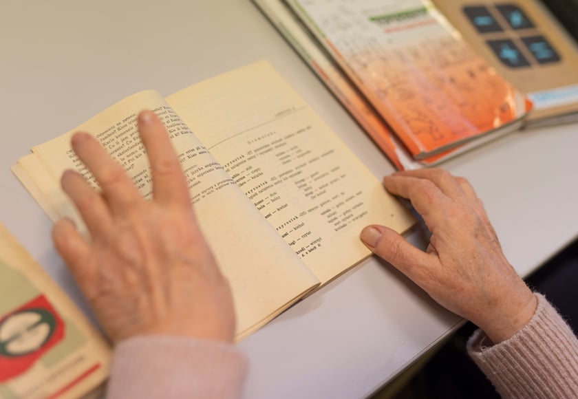 Lekcja esperanto w grupie Bogdana Dembca